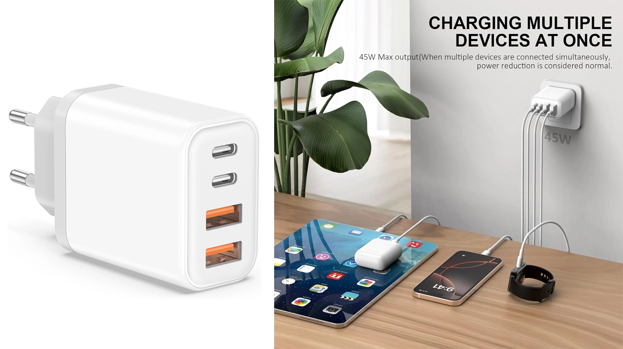 cargador de pared USB-C Duaermen con carga rápida