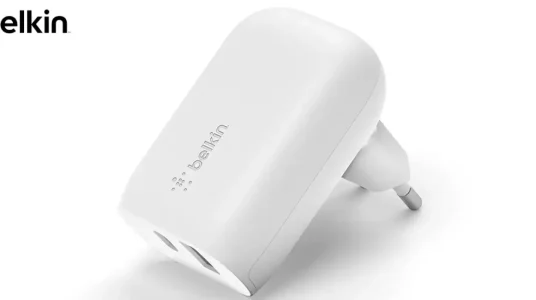 Cargador doble Belkin BOOSTCHARGE de 37W