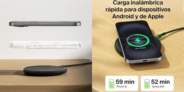 Cargador inalámbrico Belkin BoostCharge 15W