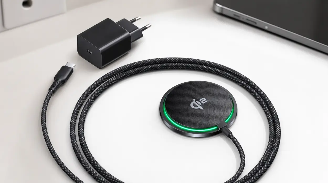 Cargador inalámbrico INIU Qi2 certificado de 15 W para iPhone