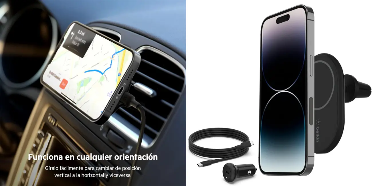 Cargador inalámbrico MagSafe Belkin BoostCharge