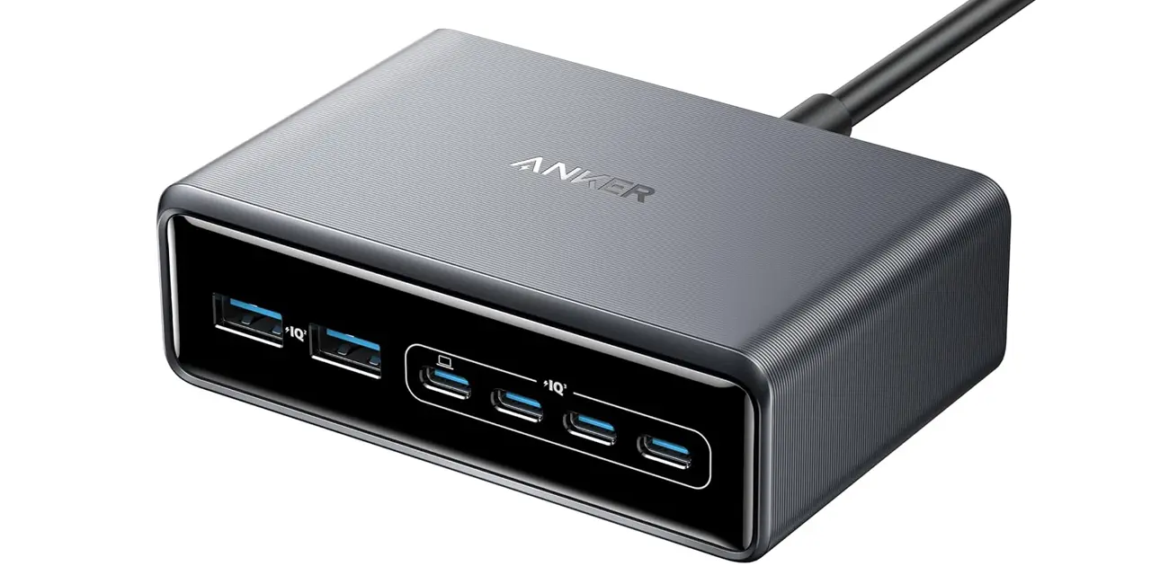 Cargador múltiple de sobremesa Anker Prime GaN de 200W