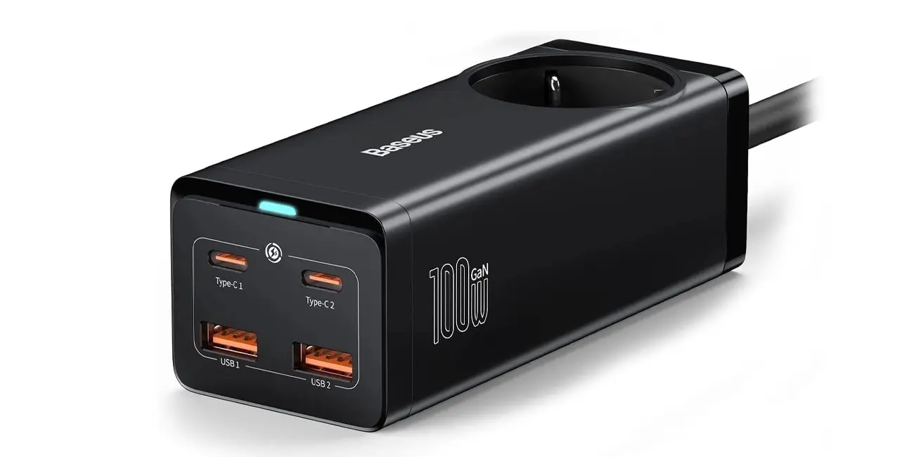 Cargador múltiple Baseus GaN3 de 100W