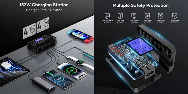 Cargador USB Layajia 152W