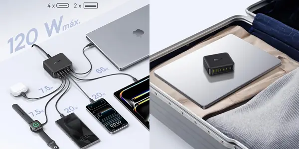 Cargador múltiple Baseus