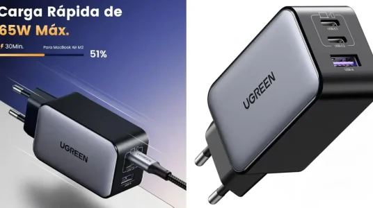 Cargador múltiple UGREEN Nexode de 65W