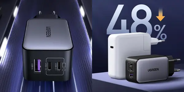 Cargador múltiple UGREEN Nexode de 65W