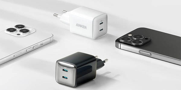 Cargador USB-C dual Anker de 40W