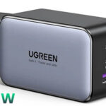 Cargador rápido UGREEN GaN de 65W con USB + 2x USB-C