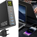 Cargador Ganquick GaN3 de 160W PD 3.0