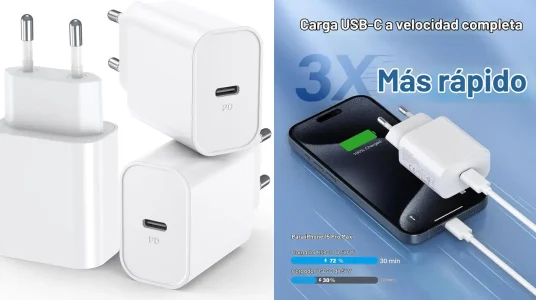 Cargador USB-C BHHB de 30 W con Power Delivery 3.0