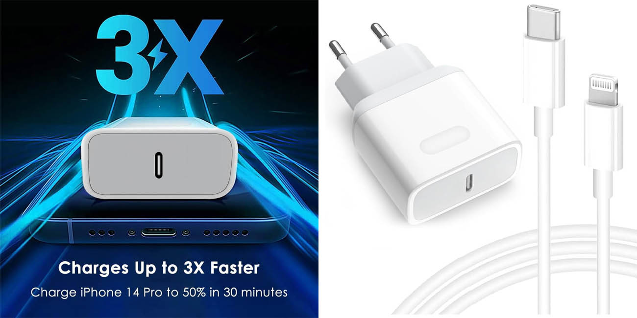 Cargador USB-C ‎PD-20W