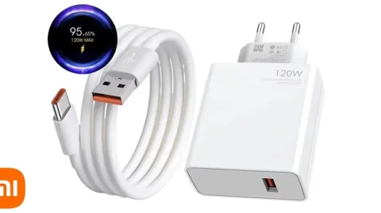 Cargador Xiaomi de 120W con cable USB-C