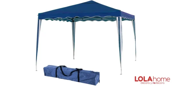 Carpa cenador LOLAhome Gazebo plegable de 3 x 3m