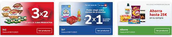 Carrefour promociones supermercado online