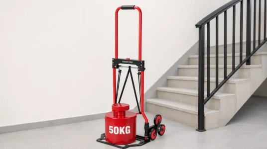 Carretilla plegable Yeaupe Pro para subir escaleras, con capacidad de hasta 50 kg