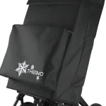 Carrito de compra plegable con bolsa térmica impermeable y 4 ruedas