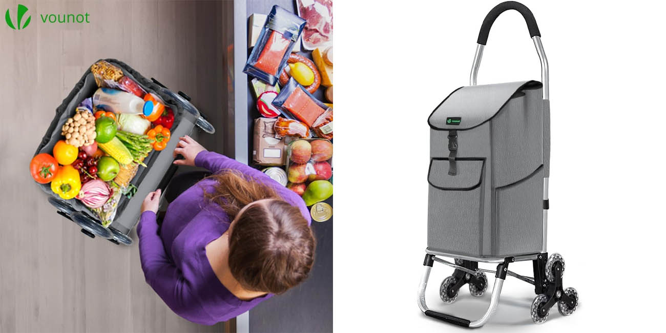 Carrito de la compra Vounot de 45 litros