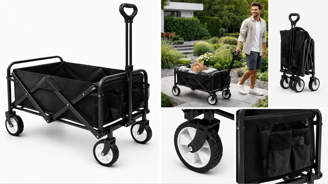 carro de mano plegable con ruedas T-Lovendo