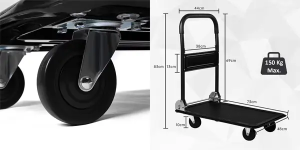 Carro de plataforma plegable T-Lovendo