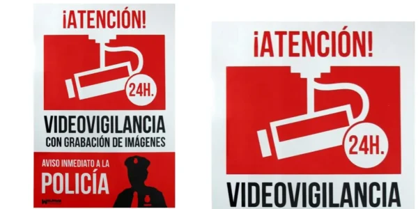 Cartel de alarma WOLFPACK LINEA PROFESIONAL