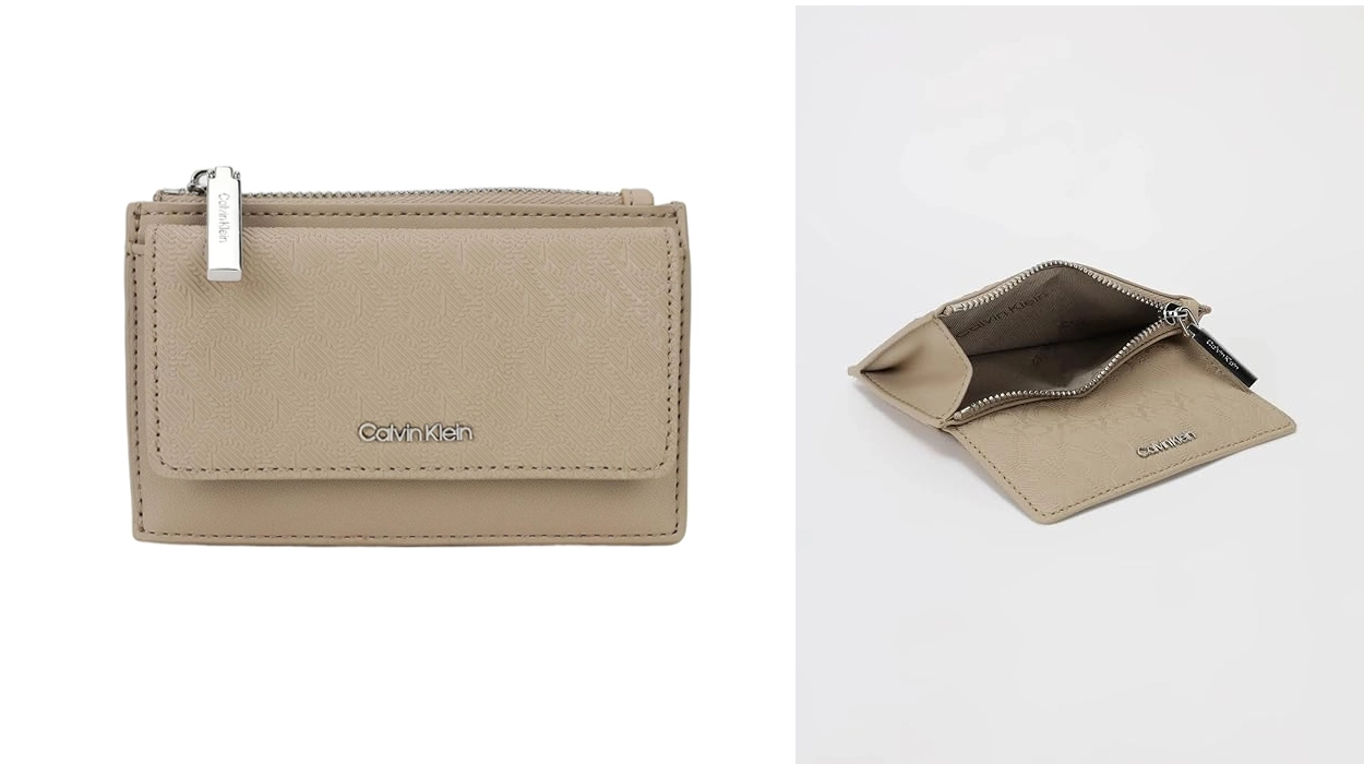 cartera Calvin Klein Must Zip Flap barata