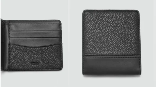 cartera billetera efecto abatanado