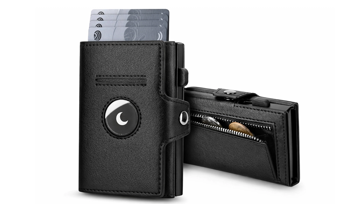 cartera con monedero Baigio con bloqueo RFID