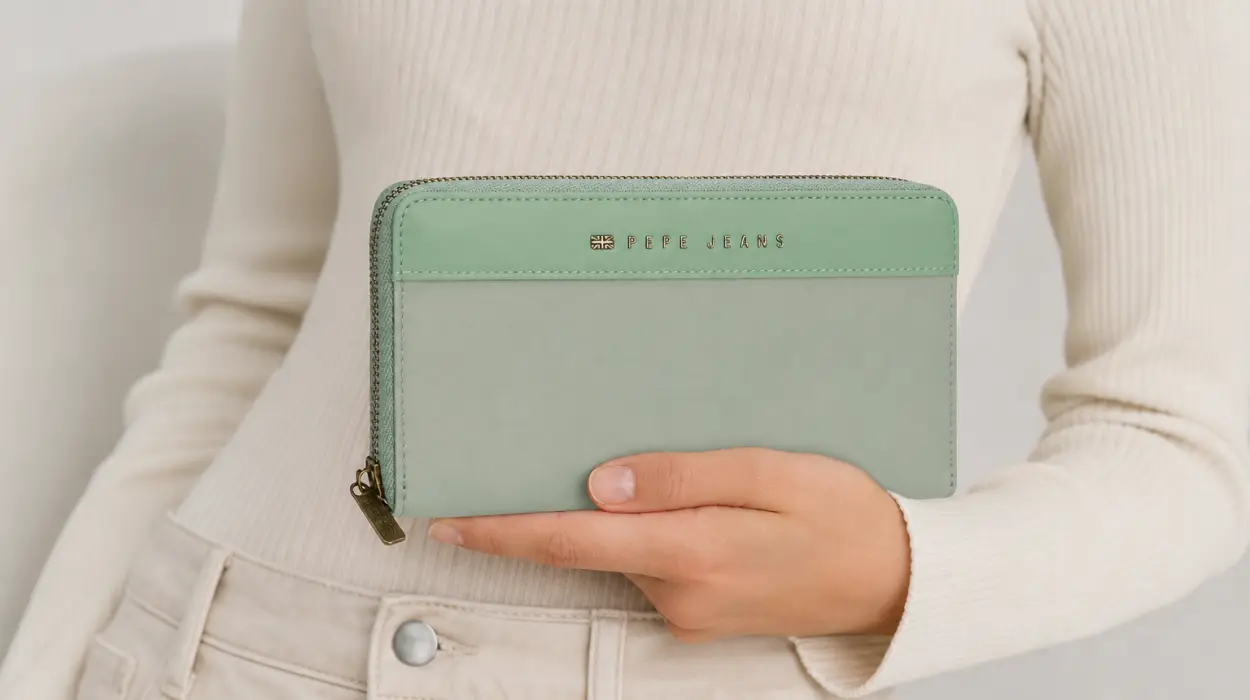 Cartera Pepe Jeans Morgan con monedero y protección RFID