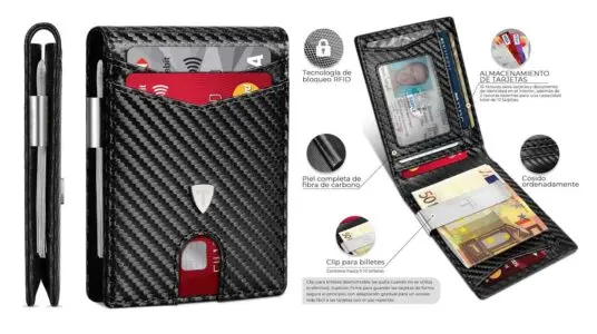 Cartera slim Teehon barata