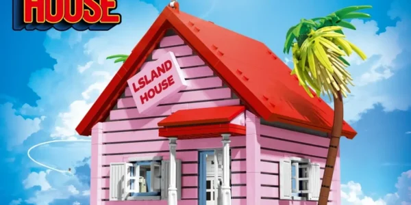 Chollo casa master roshi maestro tortuga dragon ball tipo lego de 1434 piezas