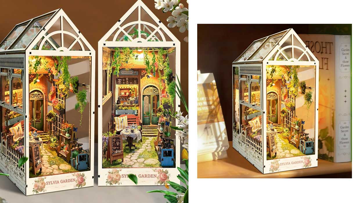 casa de muñecas en miniatura DiY Miniature House Booknook barata