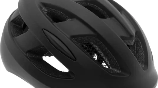 Casco Spiuk Hiri unisex para adulto negro mate con luz trasera