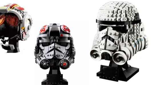 Cascos de Star Wars estilo LEGO