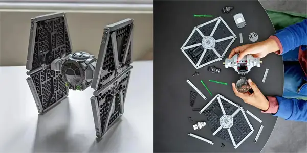 Set de construcción Star Wars Caza TIE Imperial