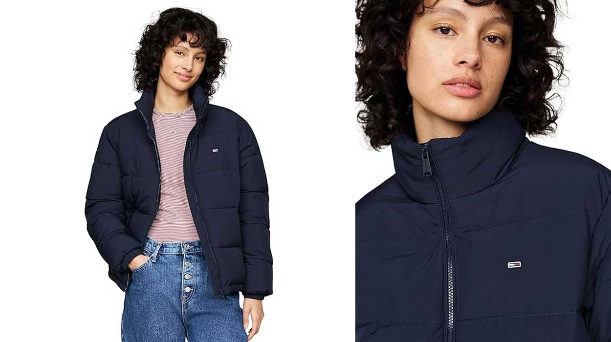 Cazadora acolchada Tommy Jeans Essential puffer mujer barata