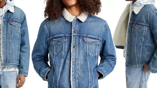 Chollo Chaqueta Levi's Trucker Type 3 Sherpa para hombre