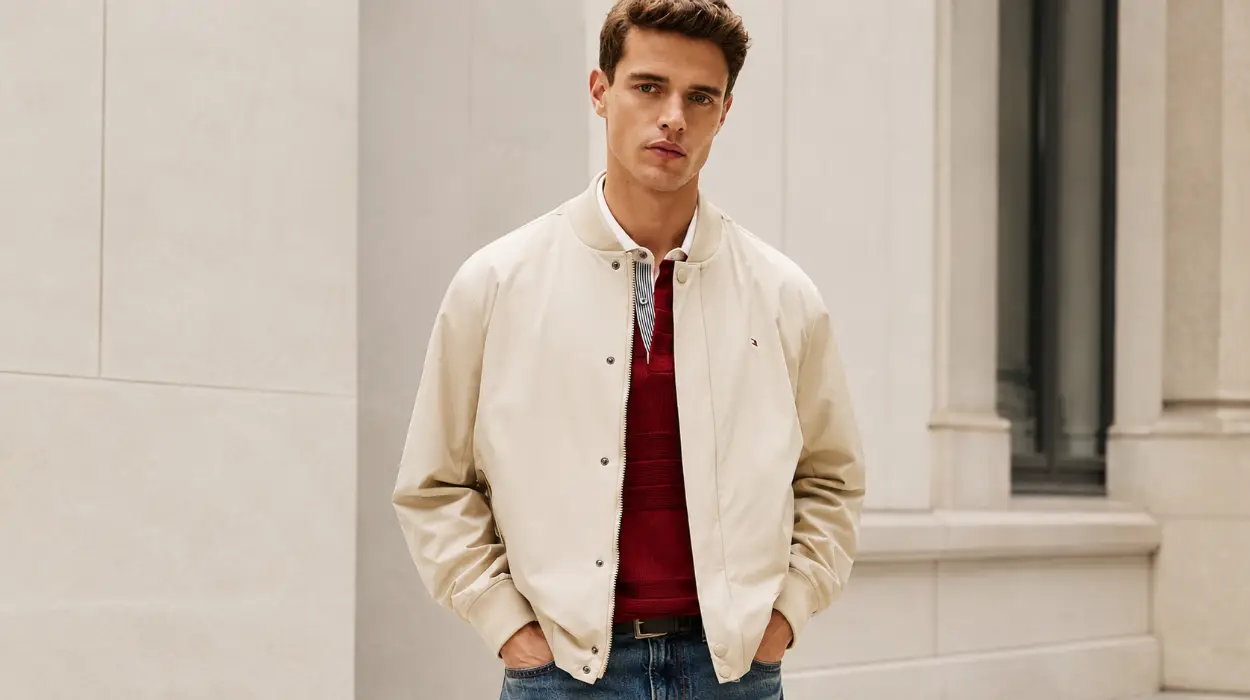 Cazadora bomber Tommy Hilfiger Tech Lightweight Relaxed Fit para hombre