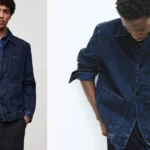 cazadora vaquera Mango Outlet para hombre