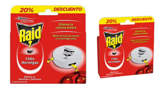 Cebo para hormigas Raid barato