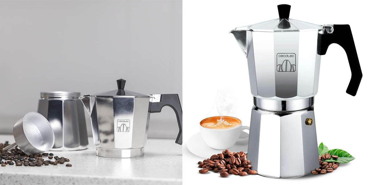 Cecotec Mokclassic 300 shiny cafetera italiana oferta