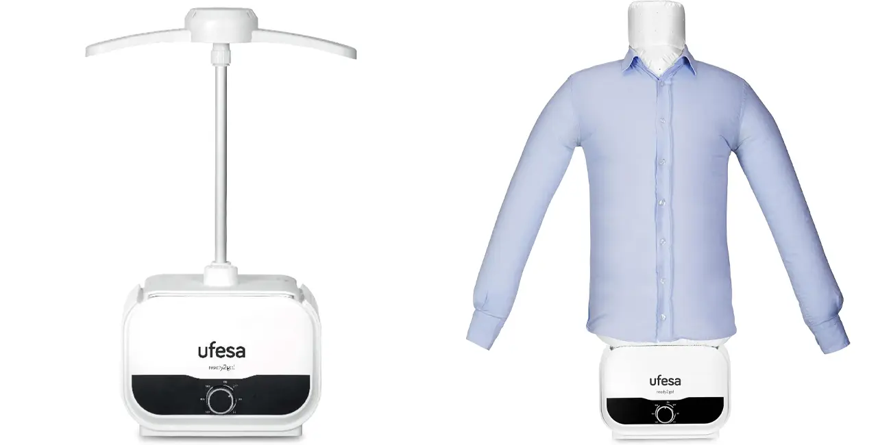 Centro de secado y planchado automático Ufesa Maniquí 2 en 1 SV1200