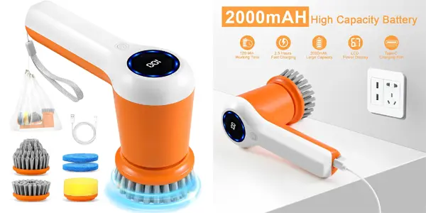 Cepillo de limpieza eléctrico GRUTTI