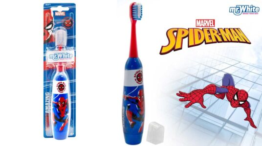 Cepillo de dientes eléctrico Mr. White Jr Spider Man barato