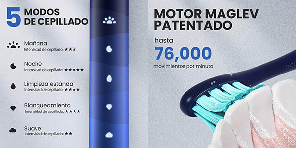 Cepillo de dientes sónico Oclean Flow