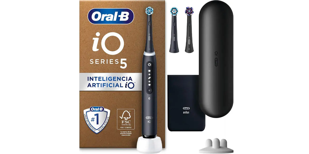 Kit cepillo inteligente Oral-B iO 5N con App