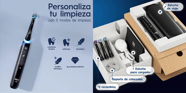 Kit cepillo inteligente Oral-B iO 5N con App