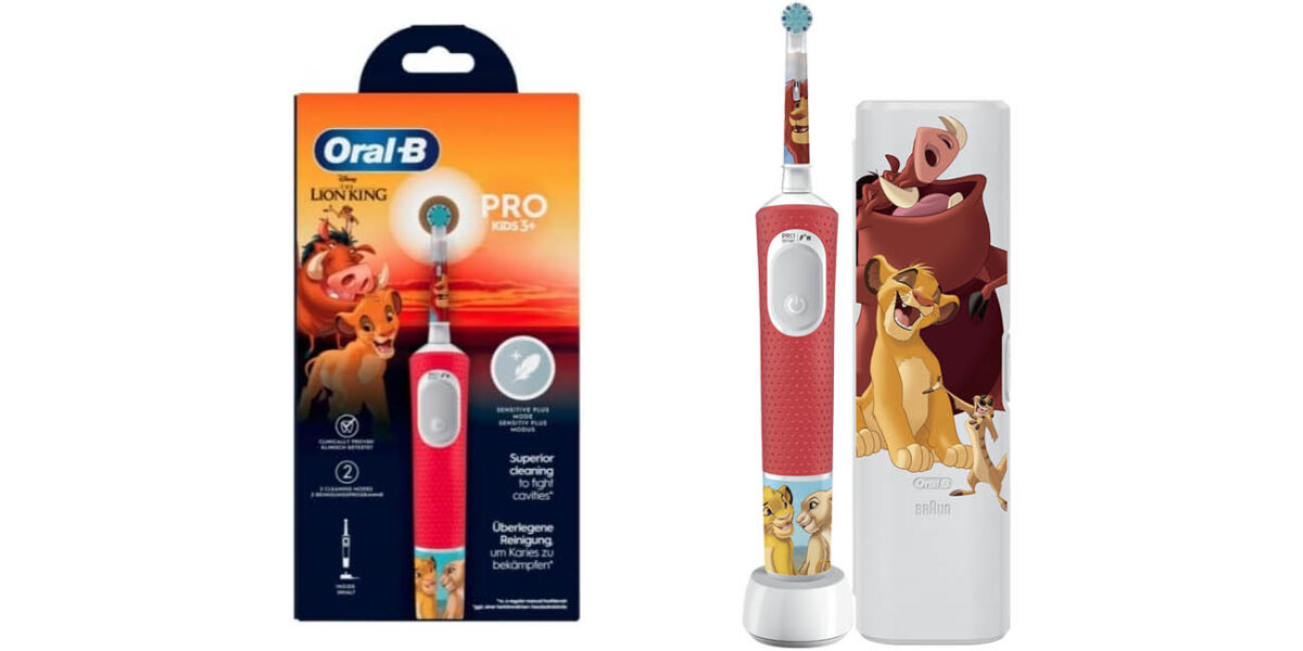 Cepillo Oral-B Pro Kids 3+ Rey León