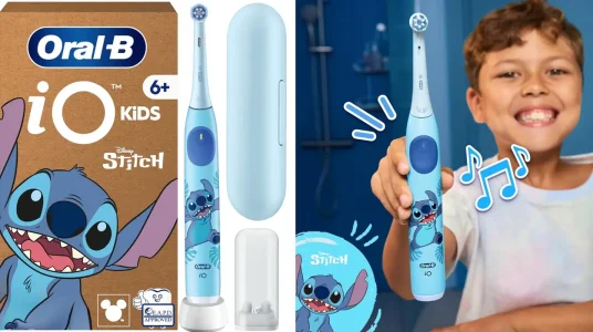 Cepillo de dientes eléctrico Oral-B iO Kids Disney Stitch para niños mayores de 6 años
