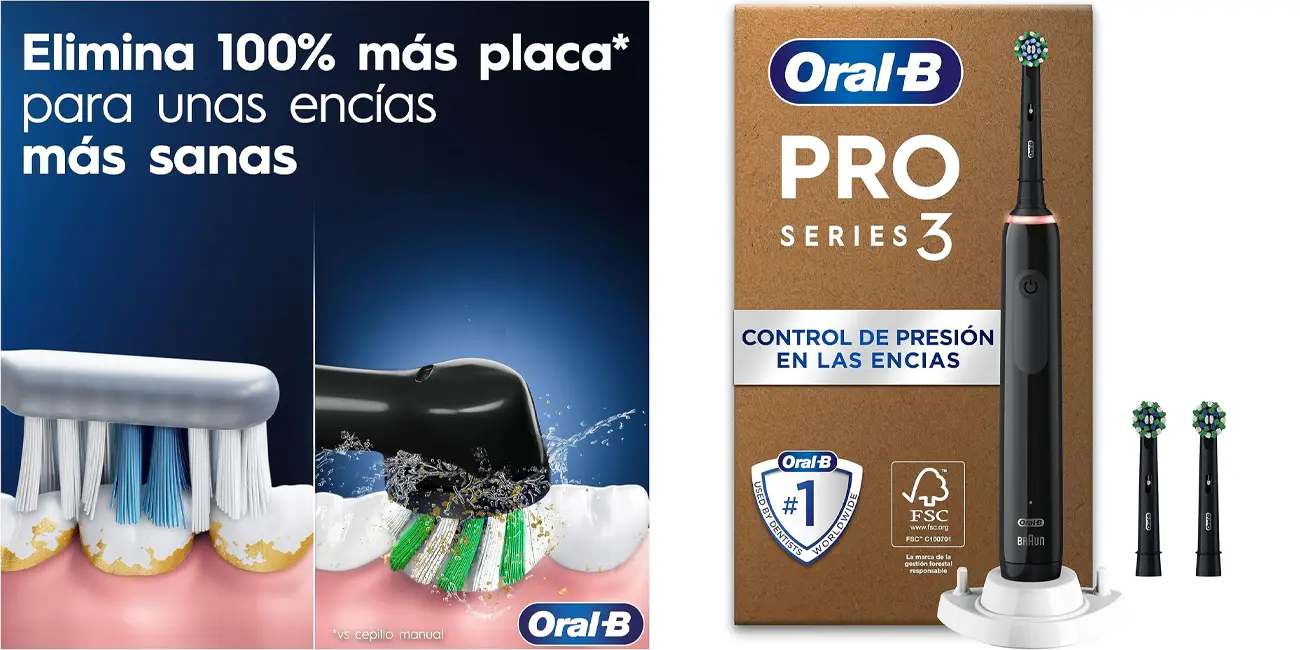 Cepillo de dientes eléctrico Oral-B Pro 3